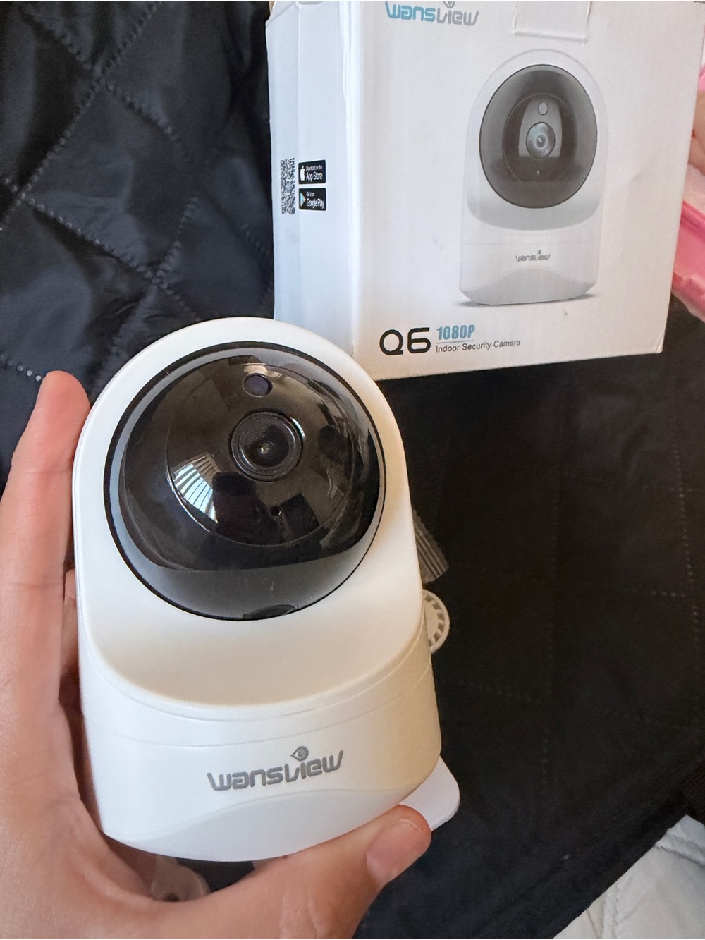 Wansview Q6 1080p Indoor Security Camera - White